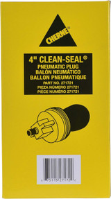 Cherne 271721 Clean-Seal Pneumatic Plug 4 In.