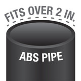 Oatey 42045 102 2-Part Shower Drain With Strainer 2 in Solvent Weld PVC Drain