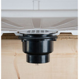 Oatey 42045 102 2-Part Shower Drain With Strainer 2 in Solvent Weld PVC Drain