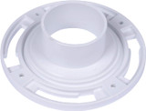 Oatey 43509 3 in. PVC Closet Flange with Plastic Ring without Test Cap