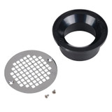 Oatey 43583 3 or 4 In. PVC General Purpose Drain with 5 In. Stainless Steel Strainer