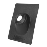 Oatey 11909 Plastic 2" Pipe Diameter Thermo Plastic No-Calk Roof Flashing 9.25" x 12.875" Base