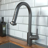 Hansgrohe 04286340 Talis S2 Prep Kitchen Faucet, 2-Spray Pull-Down, 1.75 GPM in Brushed Black Chrome