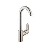Hansgrohe 04507801 Focus Bar Faucet, 1.5 GPM in Steel Optic