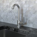 Hansgrohe 04507801 Focus Bar Faucet, 1.5 GPM in Steel Optic