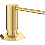 Hansgrohe 4857250 Locarno Soap Dispenser in Brushed Gold Optic