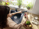 Hansgrohe 74800671 Zesis Kitchen Faucet 2-Spray, Pull-Out, 1.75 GPM in Matte Black