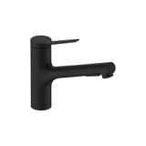 Hansgrohe 74800671 Zesis Kitchen Faucet 2-Spray, Pull-Out, 1.75 GPM in Matte Black