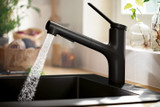 Hansgrohe 74800671 Zesis Kitchen Faucet 2-Spray, Pull-Out, 1.75 GPM in Matte Black