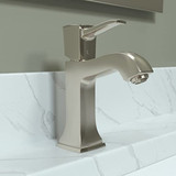 Hansgrohe 31300821 Metropol Classic Single-Hole Faucet 110 with Pop-Up Drain, 1.2 GPM in Brushed Nickel