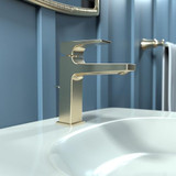 Hansgrohe 32506141 Metropol Single-Hole Faucet 110 with Lever Handle and Pop-Up Drain, 1.2 GPM in Brushed Bronze