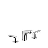 Hansgrohe 04809000 Focus Widespread Faucet 100 with Pop-Up Drain, 1.0 GPM in Chrome