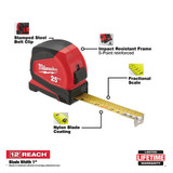 Milwaukee 48-22-6625 25ft General Contactor Tape Measure