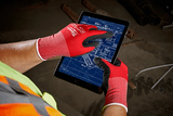 Milwaukee 48-22-8901 Medium Red Nitrile Dipped Work Gloves