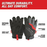 Milwaukee 48-22-8743 Fingerless Work Gloves X-Large