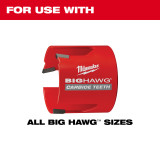 Milwaukee 49-56-9305 BIG HAWG with Carbide Teeth Arbor