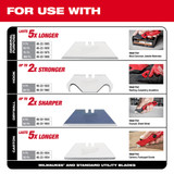 Milwaukee 48-22-1505 FASTBACK 6 IN 1 Folding Utility Knife
