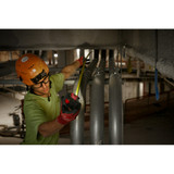 Milwaukee 48-22-0428 25ft Compact Wide Blade Magnetic Tape Measure with Rechargeable 100 Lumen Light