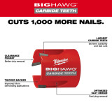Milwaukee 49-56-9280 7 Piece Big Hawg Hole Saw Kit with Carbide Teeth
