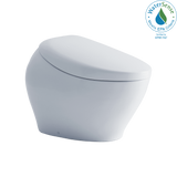 TOTO MS902CUMFG#01 NEOREST NX1 Dual Flush 1.0 or 0.8 GPF Toilet with Integrated Bidet Seat, EWATER+ - Cotton White