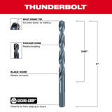 Milwaukee 48-89-2730 3/8 in. Thunderbolt Black Oxide Drill Bit
