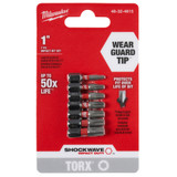 Milwaukee 48-32-4615 Shockwave 7-Piece Impact Torx Insert Bit Set