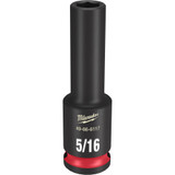 Milwaukee 49-66-6117 Shockwave Impact Duty 3/8" Drive 5/16" Deep 6 Point Socket