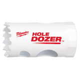 Milwaukee 49-56-9611 1-1/8" HOLE DOZER Bi-Metal Hole Saw