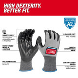 Milwaukee 48-73-8724 Cut Level 2 High Dexterity Polyurethane Dipped Gloves - XXL