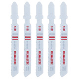 Milwaukee 48-42-5121 3 in. 18 TPI Bi-Metal Jig Saw Blade 5PK