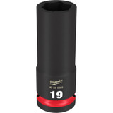 Milwaukee 49-66-6280 Shockwave Impact Duty 1/2" Drive 19MM Deep 6 Point Socket