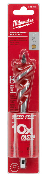 Milwaukee 48-13-0088 1 in. x 6 in. SPEED FEED Wood Bit