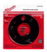 Milwaukee 49-54-1045 6 in. Diameter 2-1/2 in. Center Hole Sub-Base