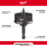 Milwaukee 49-56-9810 7/8 in. Shockwave Impact Hole Saw