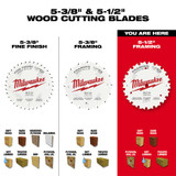 Milwaukee 48-40-0520 5-1/2 in. 18T Framing Circular Saw Blade