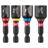 Milwaukee 49-66-4562 Shockwave Impact Duty 1-7/8" Magnetic Nut Driver Set 4PC