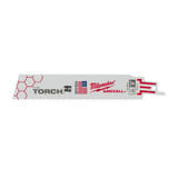 Milwaukee 48-00-5712 6 in. 10 TPI THE TORCH SAWZALL Blades 5PK