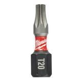 Milwaukee 48-32-4135 Shockwave Impact Torx T20 Insert Bits 25PK
