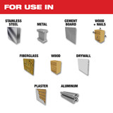 Milwaukee 49-56-0711 1-5/16" HOLE DOZER with Carbide Teeth Hole Saw