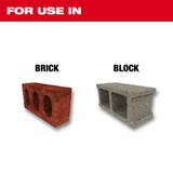 Milwaukee 48-00-1450 9 in. Diamond Grit the Torch SAWZALL Blade