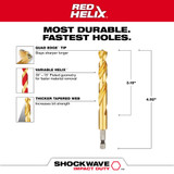Milwaukee 48-89-4626 29/64 in. Titanium Shockwave Drill Bit