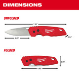 Milwaukee 48-22-1520 FASTBACK Folding Pocket Knife