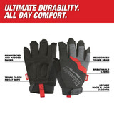 Milwaukee 48-22-8745 Fingerless Work Gloves � S