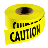 Milwaukee 77-1002 1000 ft. Yellow Barricade Tape - CAUTION/CUIDADO