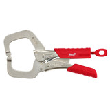 Milwaukee 48-22-3632 6 in. Locking Clamp With Regular Jaws And Durable Grip