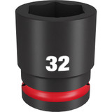 Milwaukee 49-66-6370 Shockwave Impact Duty 3/4" Drive 32MM Standard 6 Point Socket