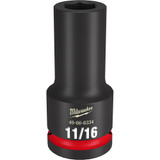 Milwaukee 49-66-6334 Shockwave Impact Duty 3/4" Drive 11/16" Deep 6 Point Socket