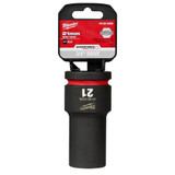 Milwaukee 49-66-6396 Shockwave Impact Duty 3/4" Drive 21MM Deep 6 Point Socket