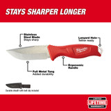 Milwaukee 48-22-1926 Tradesman Fixed Blade Knife