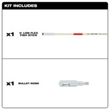 Milwaukee 48-22-4149 5 Ft. Low Flex Fish Stick